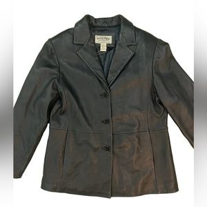 Vintage Sonoma Lambskin Leather Jacket